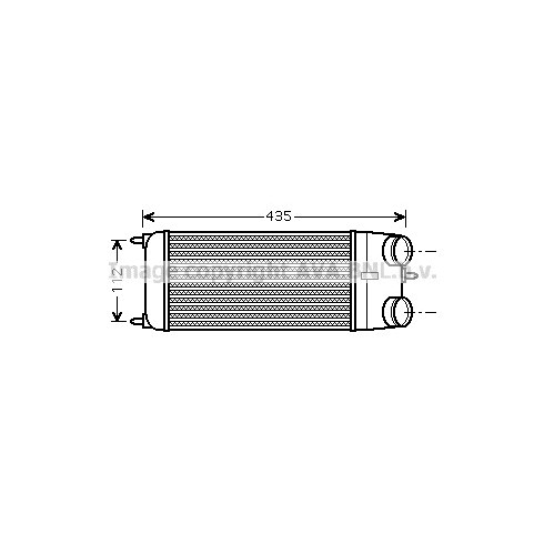 Слика на Интеркулер AVA QUALITY COOLING CNA4252