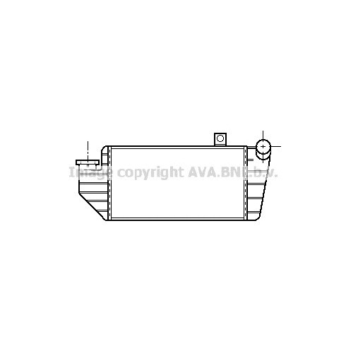 Слика на интеркулер AVA QUALITY COOLING FD4084 за Ford Escort 7 Saloon (gal,afl) 1.8 TD - 90 коњи дизел