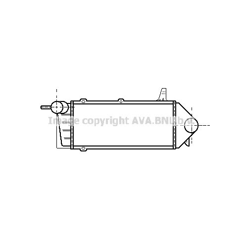 Слика на Интеркулер AVA QUALITY COOLING FD4187