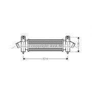 Слика 1 на интеркулер AVA QUALITY COOLING FDA4341