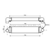 Слика 1 на интеркулер AVA QUALITY COOLING FDA4481