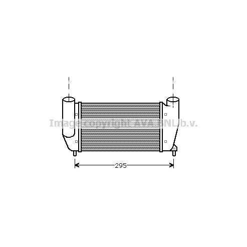 Слика на Интеркулер AVA QUALITY COOLING FT4111