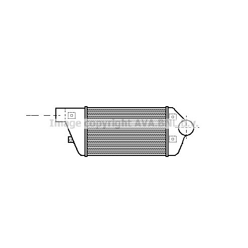 Слика на Интеркулер AVA QUALITY COOLING FT4114