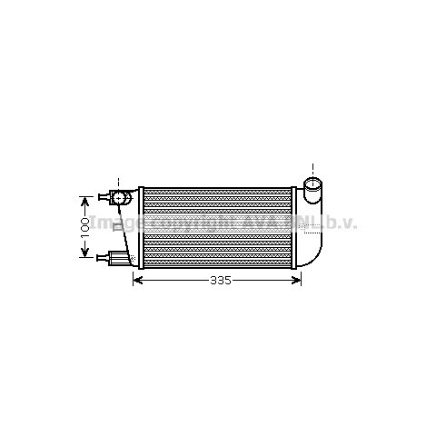 Слика на Интеркулер AVA QUALITY COOLING FTA4352