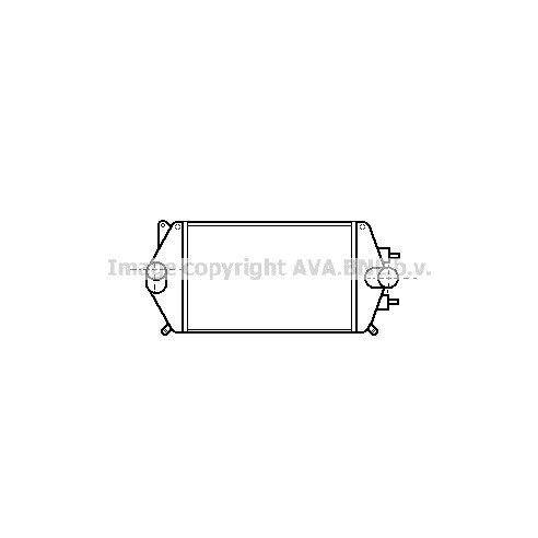 Слика на Интеркулер AVA QUALITY COOLING LC4041