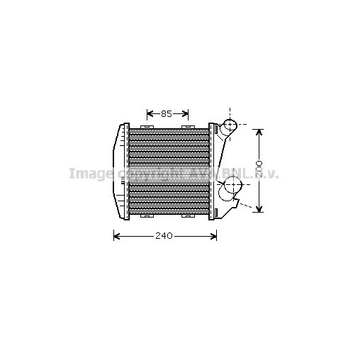 Слика на Интеркулер AVA QUALITY COOLING MC4004