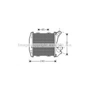 Слика 1 $на Интеркулер AVA QUALITY COOLING MC4004