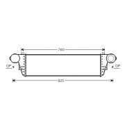 Слика 1 на интеркулер AVA QUALITY COOLING MS4379