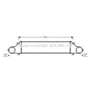 Слика 1 $на Интеркулер AVA QUALITY COOLING MS4410