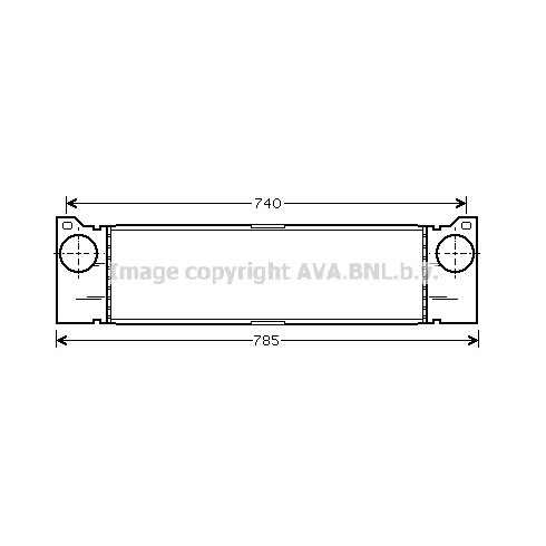 Слика на Интеркулер AVA QUALITY COOLING MSA4370