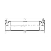 Слика 1 $на Интеркулер AVA QUALITY COOLING MSA4370