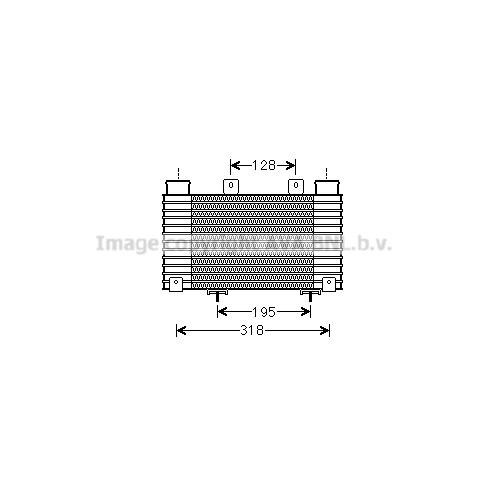 Слика на интеркулер AVA QUALITY COOLING MZ4250 за Mazda BT-50 (CD) 2.5 MRZ-CD 4x4 - 143 коњи дизел