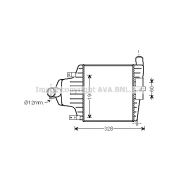 Слика 1 на интеркулер AVA QUALITY COOLING OLA4415