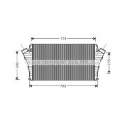 Слика 1 на интеркулер AVA QUALITY COOLING OLA4491