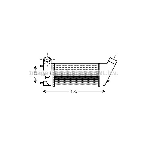 Слика на Интеркулер AVA QUALITY COOLING PEA4347