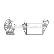 Слика 1 $на Интеркулер AVA QUALITY COOLING ST4034