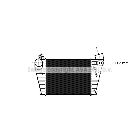 Слика на интеркулер AVA QUALITY COOLING VNA4200 за Skoda Octavia Estate (1U5) 1.9 TDI 4x4 - 90 коњи дизел