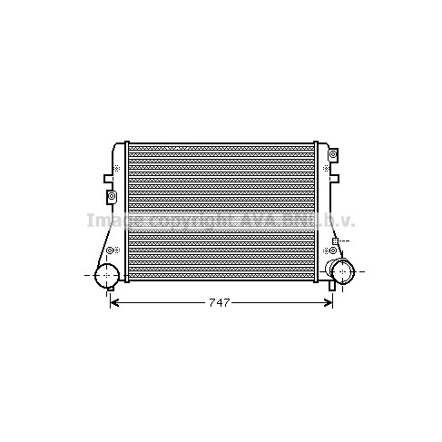 Слика на Интеркулер AVA QUALITY COOLING VNA4306