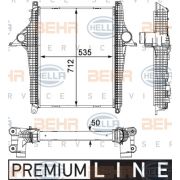 Слика 1 на интеркулер BEHR HELLA SERVICE PREMIUM LINE 8ML 376 733-401