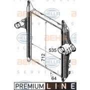 Слика 1 на интеркулер BEHR HELLA SERVICE PREMIUM LINE 8ML 376 746-301