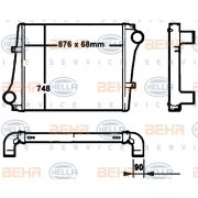 Слика 1 $на Интеркулер BEHR HELLA SERVICE PREMIUM LINE 8ML 376 760-451