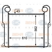 Слика 1 $на Интеркулер BEHR HELLA SERVICE PREMIUM LINE 8ML 376 776-671