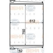 Слика 1 на интеркулер BEHR HELLA SERVICE PREMIUM LINE 8ML 376 777-011