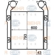 Слика 1 на интеркулер BEHR HELLA SERVICE PREMIUM LINE 8ML 376 792-031