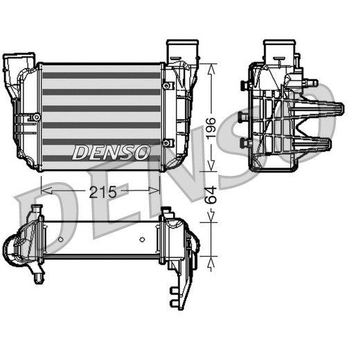 Слика на Интеркулер DENSO DIT02002