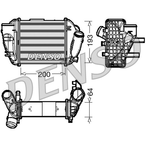 Слика на Интеркулер DENSO DIT02005