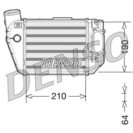 Слика на Интеркулер DENSO DIT02021