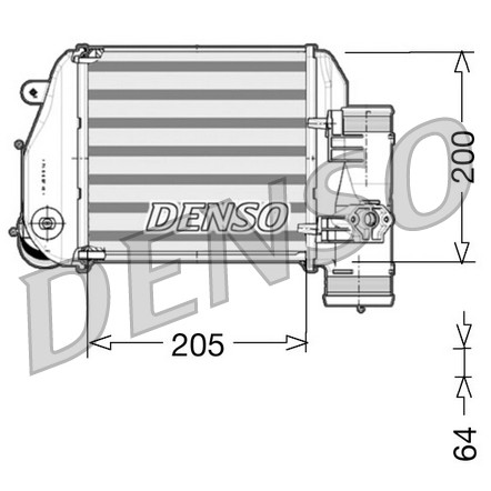 Слика на Интеркулер DENSO DIT02024