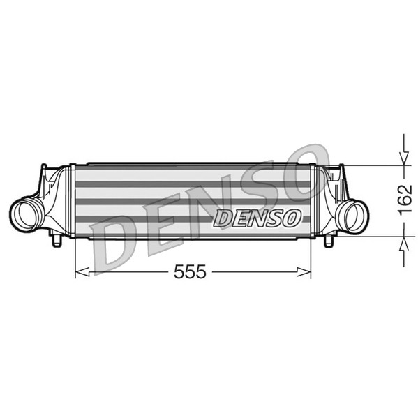 Слика на Интеркулер DENSO DIT02035