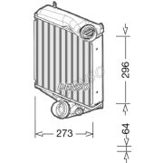Слика 1 на интеркулер DENSO DIT28022