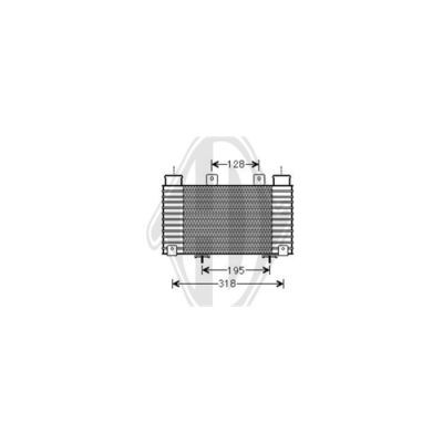 Слика на интеркулер DIEDERICHS Climate DCA1078 за Mazda BT-50 Pickup (CD) 2.5 MRZ-CD 4x4 - 143 коњи дизел