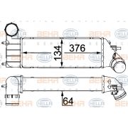 Слика 1 $на Интеркулер HELLA 8ML 376 700-714