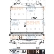 Слика 1 на интеркулер HELLA BEHR  SERVICE  PREMIUM LINE 8ML 376 724-361