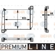 Слика 1 $на Интеркулер HELLA BEHR  SERVICE  PREMIUM LINE 8ML 376 724-391