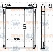 Слика 1 на интеркулер HELLA BEHR  SERVICE  PREMIUM LINE 8ML 376 727-611