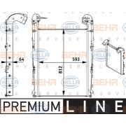 Слика 1 на интеркулер HELLA BEHR  SERVICE  PREMIUM LINE 8ML 376 728-731