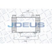 Слика 1 на интеркулер JDEUS 816M05A