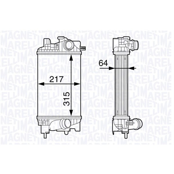 Слика на Интеркулер MAGNETI MARELLI 351319203010