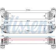 Слика 1 $на Интеркулер NISSENS 96140