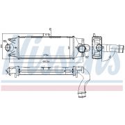 Слика 1 $на Интеркулер NISSENS 96202