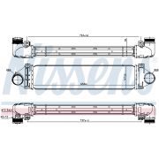 Слика 1 на интеркулер NISSENS 96349