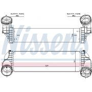 Слика 1 на интеркулер NISSENS 96364