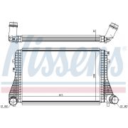 Слика 1 на интеркулер NISSENS 96493