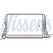 Слика 1 на интеркулер NISSENS 96568