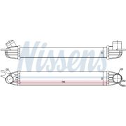 Слика 1 на интеркулер NISSENS 96608