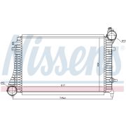 Слика 1 на интеркулер NISSENS 96619